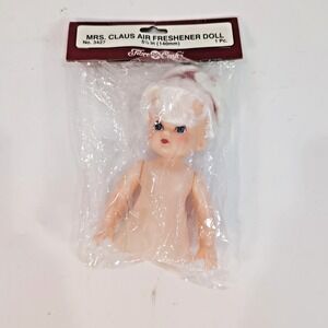 Fibre Craft Mrs Claus Air Freshener Doll 5 1/2" #3427 Christmas Crafts